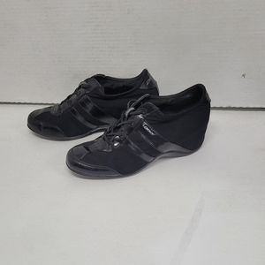 DKNY Activewear Wedge Shoes, Black, Size 8